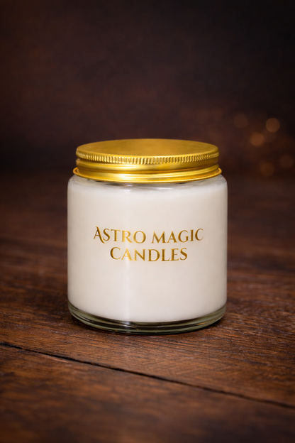 🎁 GIFT - When you reach 70£ 🎁/ Astro Mini Ritual Candle — Crystal Infused