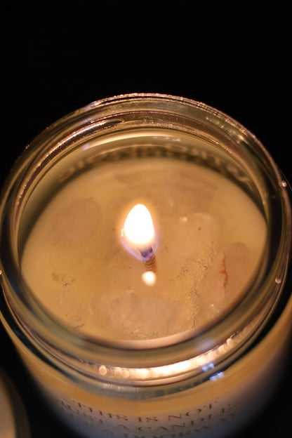 🎁 GIFT - When you reach 70£ 🎁/ Astro Mini Ritual Candle — Crystal Infused